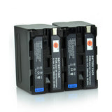DSTE NP-F970 Replacement Battery or Charger for Sony HVR-HD1000C Z1C 7C FDR-AX1E