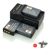 DSTE NP-85 Replacement Battery or Charger For Fujifilm SL1000 SL305 CB170 HDV-Z60