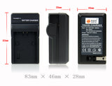 DSTE NP-FH50 1200mAh Battery or Charger for Sony HX100 HX200 A230 A290