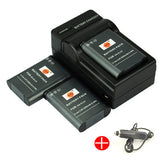 DSTE EN-EL23 Replacement Battery or Charger For Nikon S810C P600 P900S