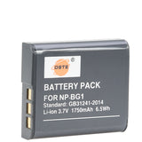 DSTE NP-BG1 Replacement Battery or Charger for Sony DSC-H50 H55 H70 H90 HX20V HX30V N1 N2 T20 T100 W120 W130