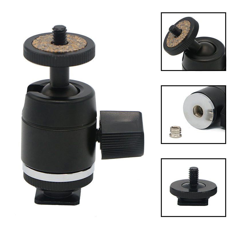 Tripod Ball Head for LED Light / Camera Monitor