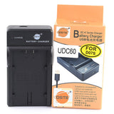 DSTE VW-VBD29 Replacement Battery or Charger For Panasonic PX298MC MDH2GK