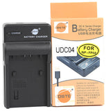 DSTE NP-FP50 Replacement Battery or Charger for Sony DCR-HC30 40 43E 65 85 94E 96 DCR-SR30 60E 70E 80E as NP-FP30 NP-FP60 NP-FP70 NP-FP90 NP-FP51 NP-FP71 NP-FP91