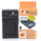 DSTE NP-85 Replacement Battery or Charger For Fujifilm SL1000 SL305 CB170 HDV-Z60