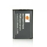 DSTE NP-BY1 800mAh Battery and Charger for Sony HDR-AZ1/AZ1VR/AZ1VB