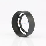 Metal Lens Hood with Filter Thread Mount for Camera