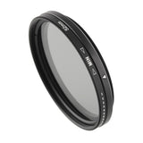 New 52mm / 58mm ND Filter Adjustable ND2 to ND400 Neutral Density F
