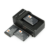 DSTE NP-BY1 800mAh Battery and Charger for Sony HDR-AZ1/AZ1VR/AZ1VB