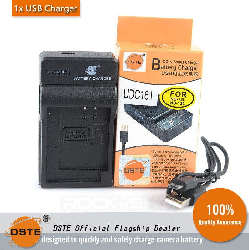 DSTE UDC161 NB-13L USB Charger for Canon G7X