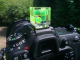 Camera Hot shoe Bubble spirit level Double 2 axis Gradienter for Canon Nikon