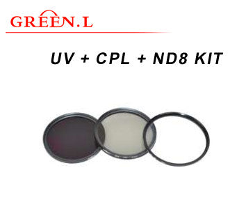 GreenL UV Filter Kit | UV+CPL+ND8