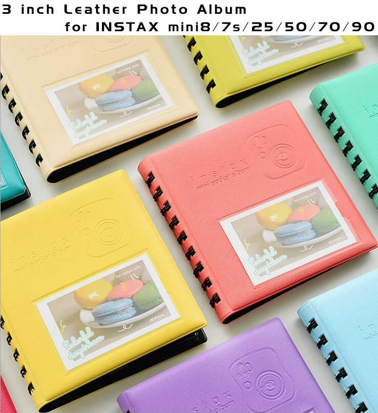 3-inch Photo Album for Fujifilm Instax Mini | 64 pockets