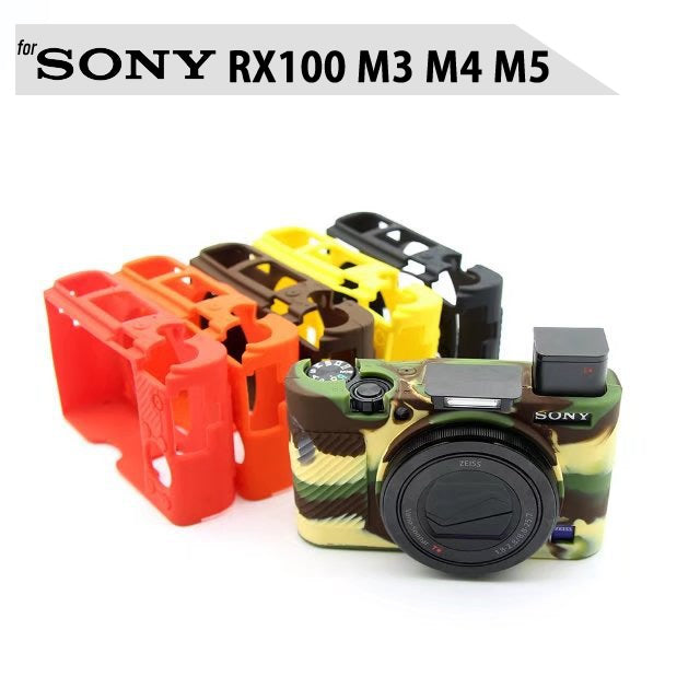 Silicone Rubber Case for Sony RX100 M3 M4 M5