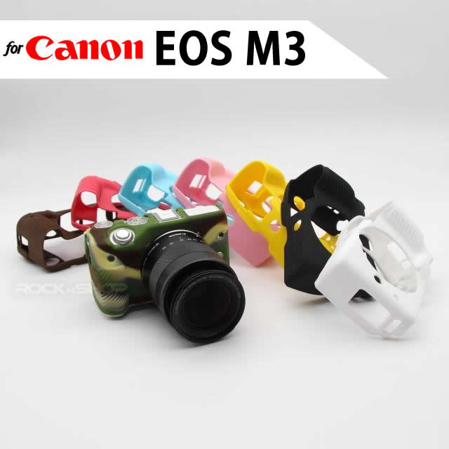 Silicone Rubber Case for Canon EOS M3 (version 3)