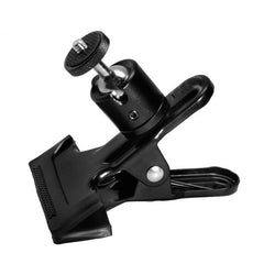 Clip Clamp Holder Mount with Ball Head 1/4 Screw