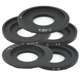Adapter Ring C Mount Lens Macro ring for CCTV Lens 25mm f1.4 35 50mm