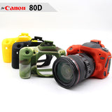 Silicone Rubber Case for Canon 80D