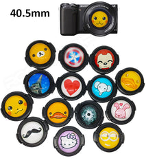 40.5mm Cartoon Lens Cap for Sony NEX5R 5T 3N A5000 16-50mm Lens