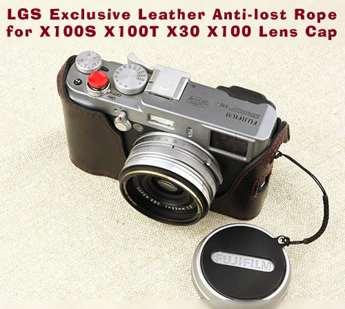 [Larry Gadget Store] Leather Anti-Lost Rope for X100S X100T X30 X100