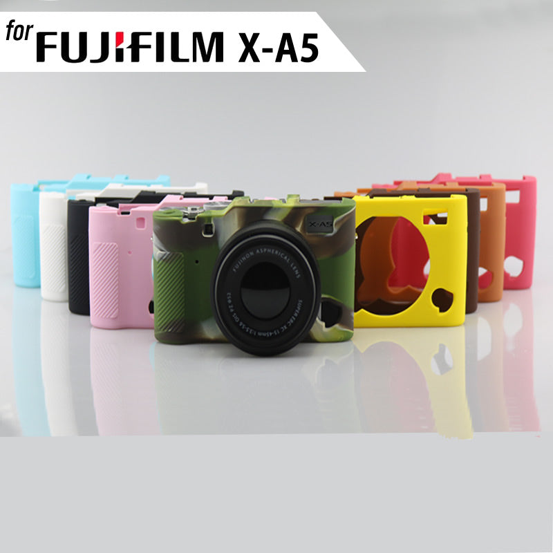 Silicone Rubber Case for Fujifilm X-A5 XA5 X-A3 XA3