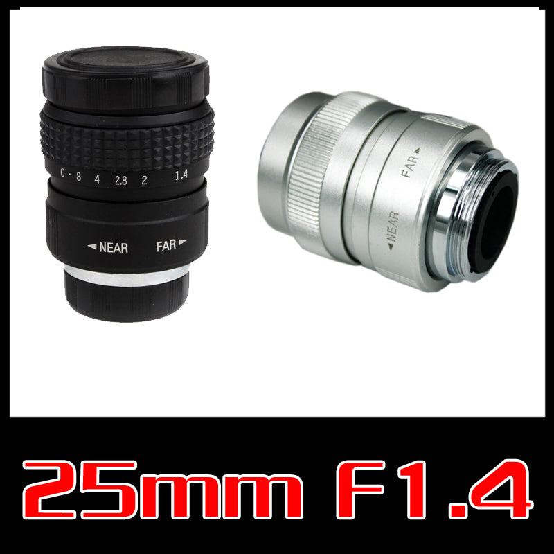 Fujian 25mm F1.4 CCTV Camera Lens