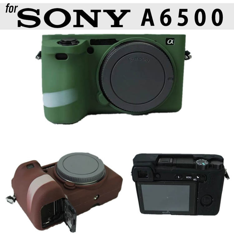 Silicone Rubber Case for Sony A6500