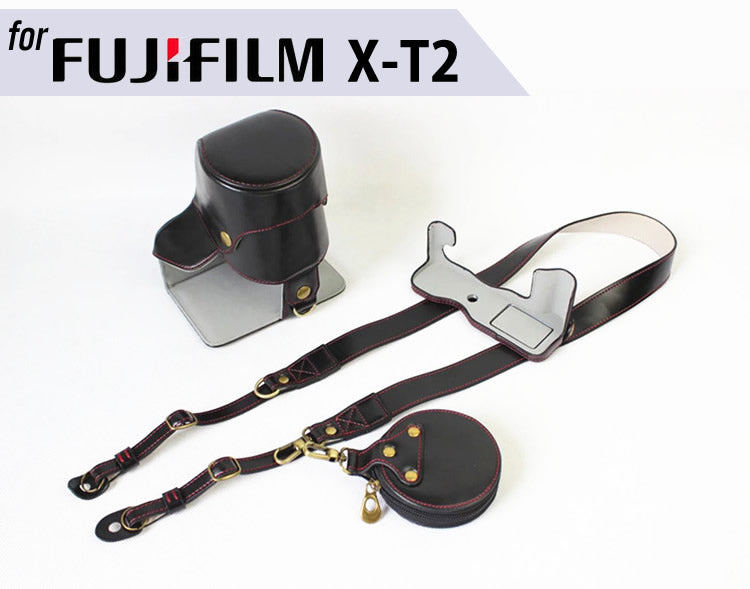 Leather Case Holster for Fujifilm X-T2 XT2