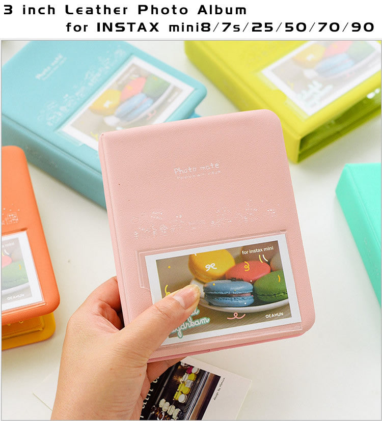 3-inch Photo Album for Fujifilm Instax Mini | 64 pockets