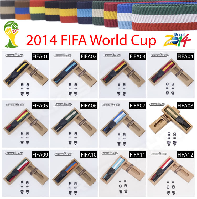 FIFA 2014 Series Camera Strap for DSLR Instax Camera