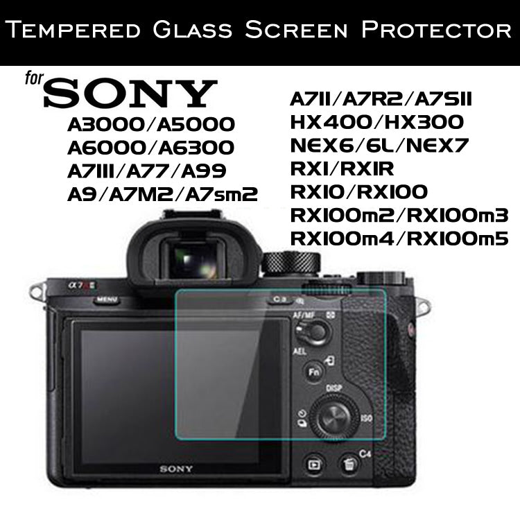 Tempered Glass Screen Protector for Sony A6300 NEX7 RX100