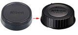 New Style Body and Rear Lens Cap for Nikon F Mount Lens